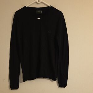 Zadig & Voltaire Men's V-Neck Black Sweater